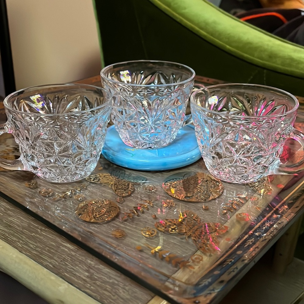 Mini Crystal Starburst Cups